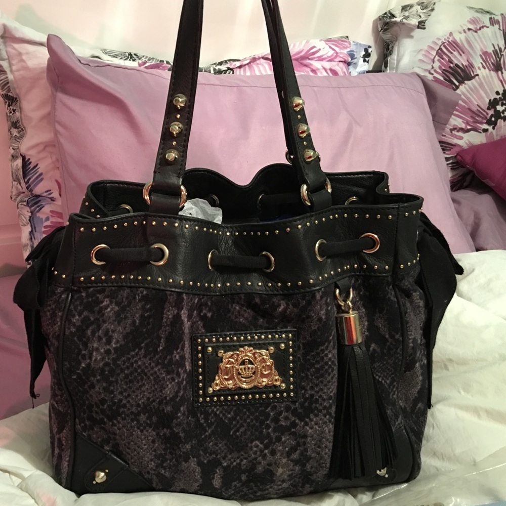 COPY - Juicy Couture Snake Print Daydreamer Purse